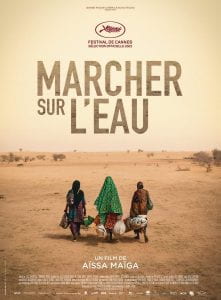 MARCHER SUR L'EAU poster